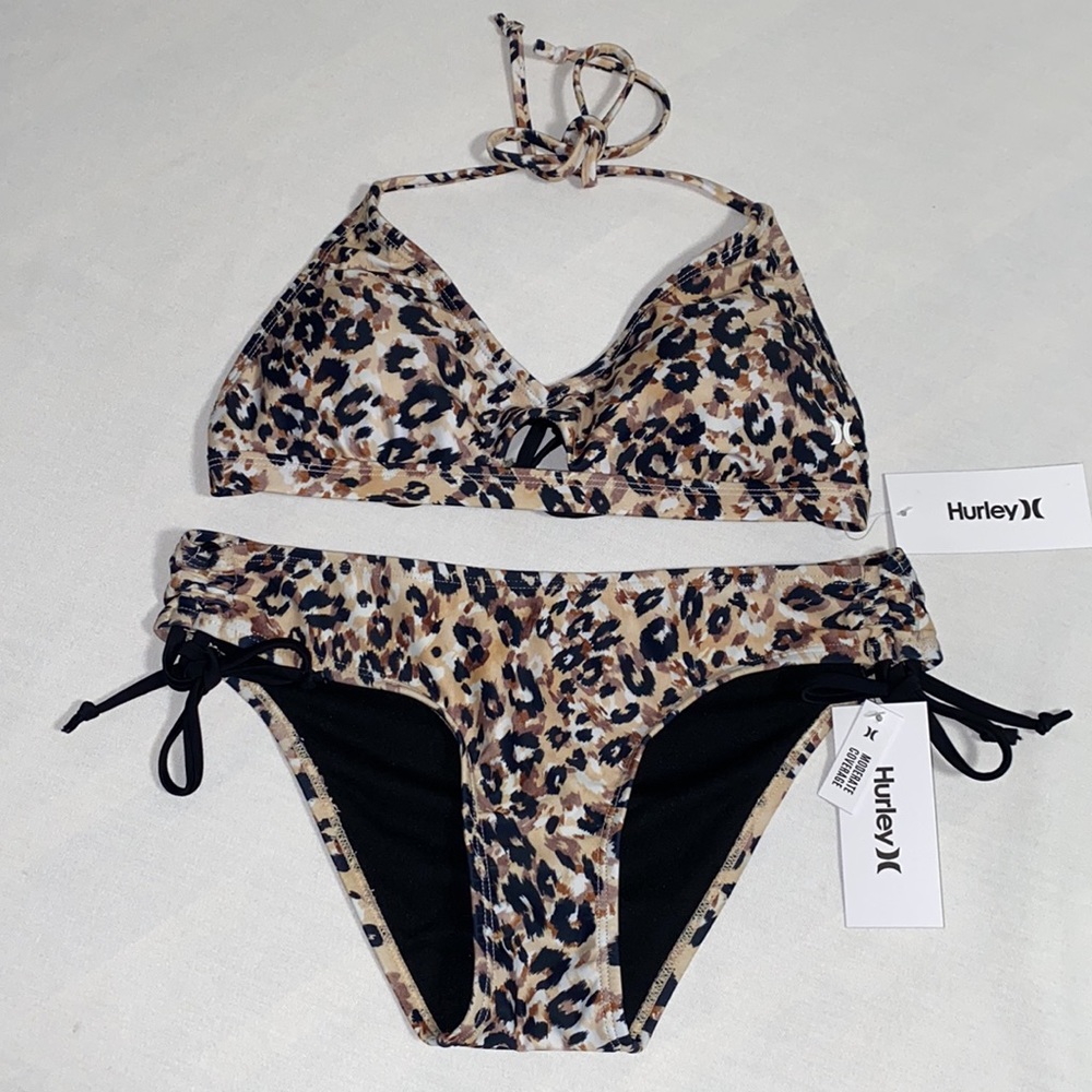HURLEY 2Piece swimsuit Sz M/S